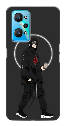 Чехол с печатью "Итачи с напитком" для Realme GT Neo 2