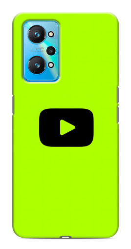 Чехол с картинкой "Кнопка Ютуба" для Realme GT Neo 2