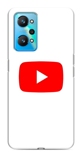 Чехол с принтом "Красная кнопка" для Realme GT Neo 2