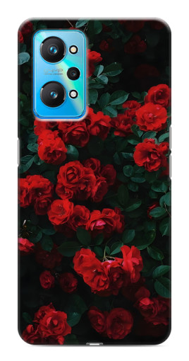 Силиконовый чехол с изображением "Красные розы" для Realme GT Neo 2