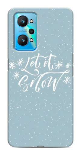 Чехол с печатью "Let it Snow" для Realme GT Neo 2