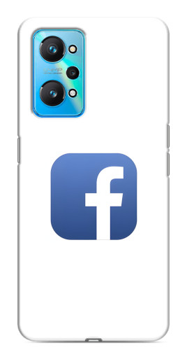 Чехол с картинкой "Лого Фейсбук" для Realme GT Neo 2