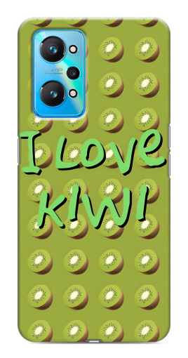 Силиконовый чехол с изображением "Love Kiwi" для Realme GT Neo 2