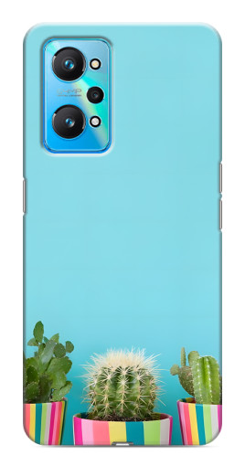 Чехол с печатью "Маленькие кактусы" для Realme GT Neo 2