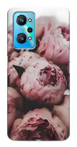 Чехол с принтом "Нежные пионы" для Realme GT Neo 2