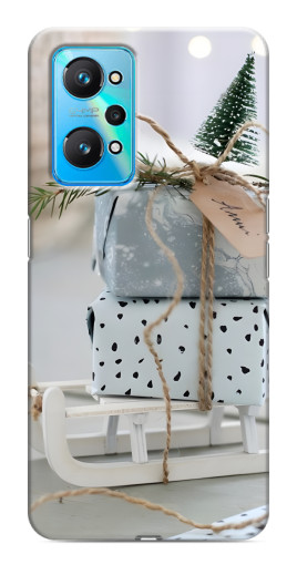 Силиконовый чехол с изображением "Подарки на санках" для Realme GT Neo 2