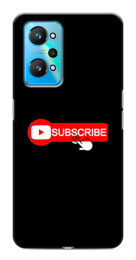 Чехол с принтом "Подпишись" для Realme GT Neo 2