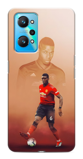Силиконовый чехол с изображением "Pogba с Манчестера" для Realme GT Neo 2
