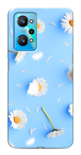 Чехол с принтом "Ромашковый фон" для Realme GT Neo 2