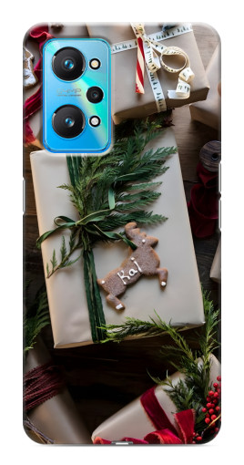 Силиконовый чехол с изображением "Рождественские подарки" для Realme GT Neo 2