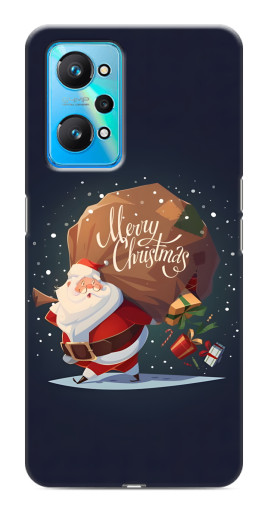 Чехол с принтом "Санта с подарками" для Realme GT Neo 2