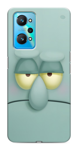Чехол с принтом "Сквидвард" для Realme GT Neo 2