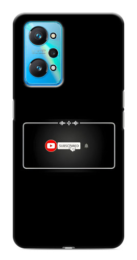 Силиконовый чехол с изображением "subscribed" для Realme GT Neo 2