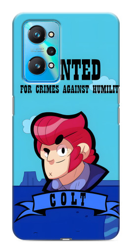Чехол с принтом "WANTED COLT" для Realme GT Neo 2