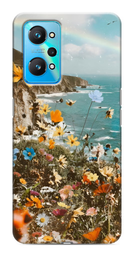 Чехол с печатью "Яркие полевые цветы" для Realme GT Neo 2