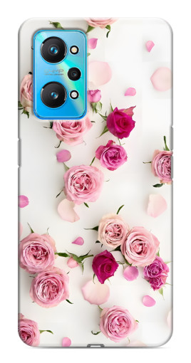 Силиконовый чехол с изображением "Яркие розы" для Realme GT Neo 2