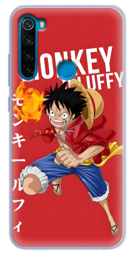 Чехол с печатью "Атакующий D Luffy" для Blackview A80 Pro