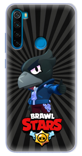 Чехол с принтом "Crow Brawl Stars" для Blackview A80 Pro