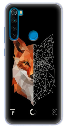 Чехол с принтом "Fox" для Blackview A80 Pro