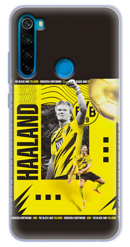 Чехол с печатью "Golden Haaland" для Blackview A80 Pro