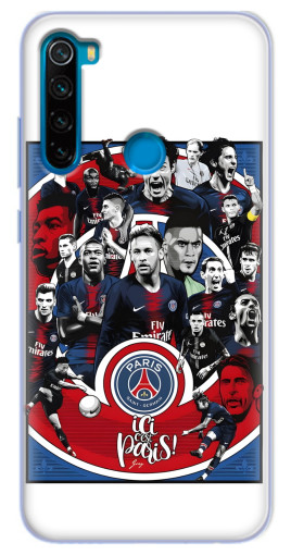 Чехол с печатью "Команда PSG" для Blackview A80 Pro