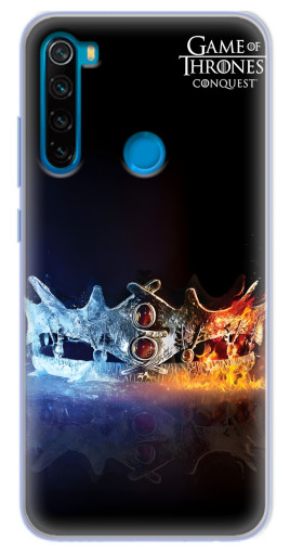 Силиконовый чехол с изображением "Корона" для Blackview A80 Pro