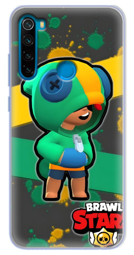 Силиконовый чехол с изображением "Leon Brawl Stars" для Blackview A80 Pro