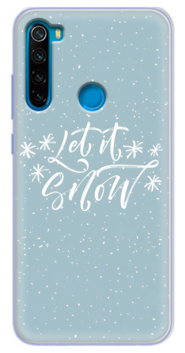 Чехол с картинкой "Let it Snow" для Blackview A80 Pro