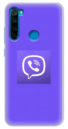 Силиконовый чехол с изображением "Лого Viber" для Blackview A80 Pro