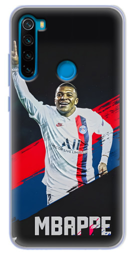 Силиконовый чехол с изображением "Mbappe в ПСЖ" для Blackview A80 Pro