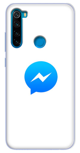 Чехол с картинкой "messenger logo" для Blackview A80 Pro