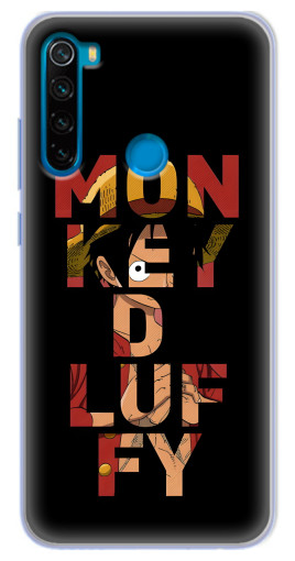 Силиконовый чехол с изображением "Monky d Luffy" для Blackview A80 Pro