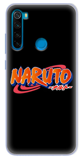 Силиконовый чехол с изображением "Надпись Naruto" для Blackview A80 Pro