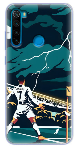 Чехол с печатью "Ronaldo празднование" для Blackview A80 Pro