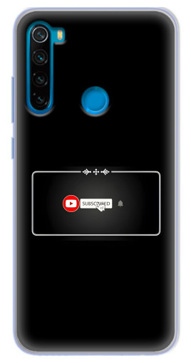 Чехол с принтом "subscribed" для Blackview A80 Pro