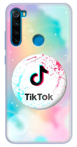 Силиконовый чехол с изображением "TikTok принт" для Blackview A80 Pro