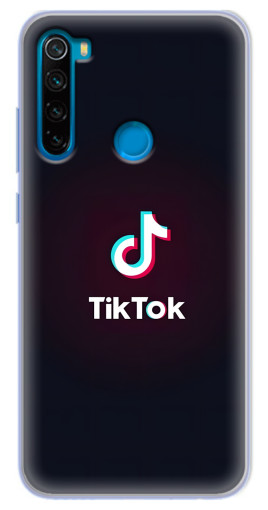 Чехол с картинкой "TikTok темный" для Blackview A80 Pro
