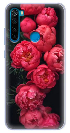Чехол с печатью "Яркие пионы" для Blackview A80 Pro