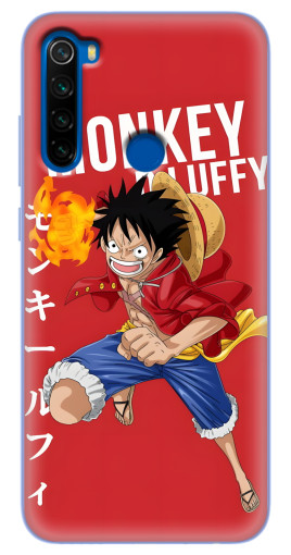 Чехол с печатью "Атакующий D Luffy" для Blackview A80 Plus