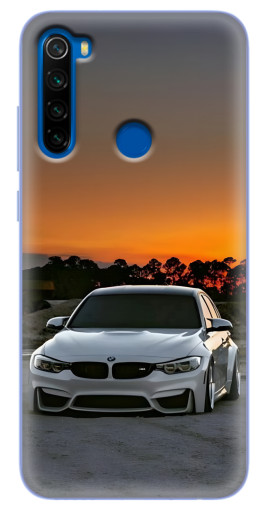 Чехол с печатью "BMW белая" для Blackview A80 Plus