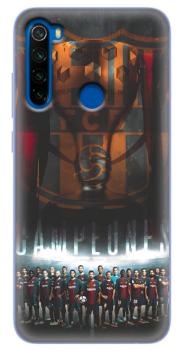 Силиконовый чехол с изображением "FCB Campeones" для Blackview A80 Plus