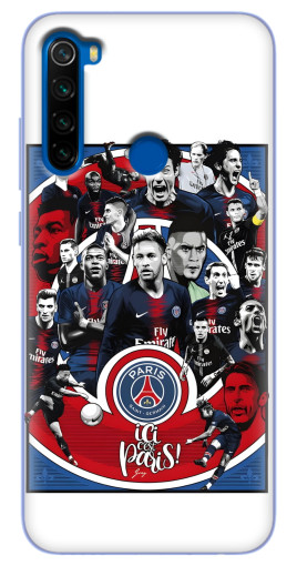 Чехол с принтом "Команда PSG" для Blackview A80 Plus