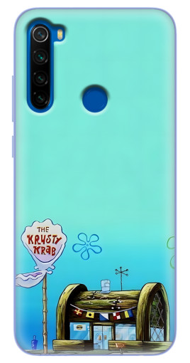 Силиконовый чехол с изображением "Krusty Krab" для Blackview A80 Plus