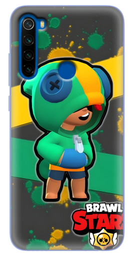 Чехол с картинкой "Leon Brawl Stars" для Blackview A80 Plus