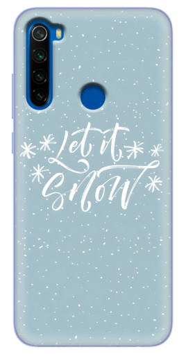 Чехол с печатью "Let it Snow" для Blackview A80 Plus