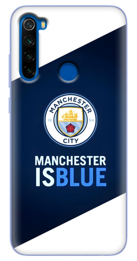 Чехол с принтом "Manchester is Blue" для Blackview A80 Plus