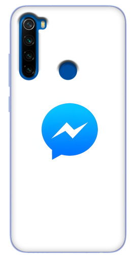 Чехол с печатью "messenger logo" для Blackview A80 Plus
