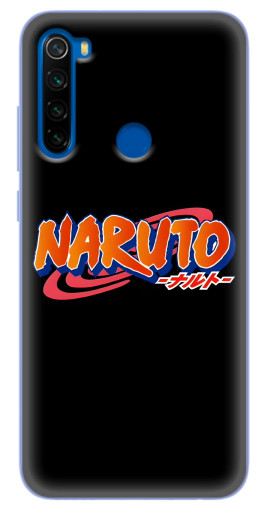 Силиконовый чехол с изображением "Надпись Naruto" для Blackview A80 Plus