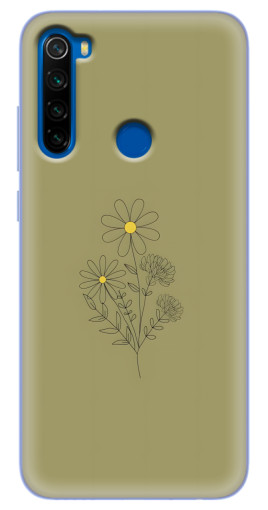 Чехол с картинкой "Рисунок ромашка" для Blackview A80 Plus
