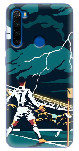 Чехол с принтом "Ronaldo празднование" для Blackview A80 Plus